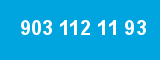 903 112 11 93 903 112 11 93